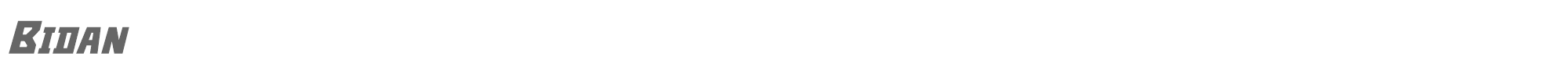 Bidan Bidan Bold Italic.otf font preview